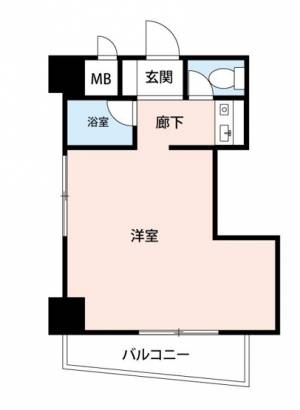 ベル・メール原田町 501の間取り画像