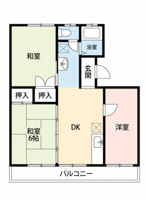 オリエントハイツ 305の間取り画像