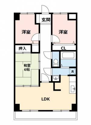 カドーロ壱番館 103の間取り画像