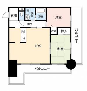 Uマンション 805の間取り画像