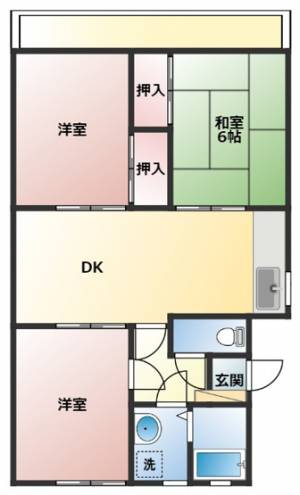 ピュアハイツ白金 106の間取り画像