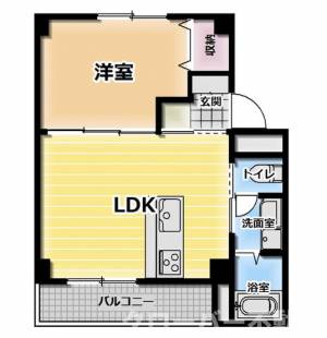 京都北山　１棟 106の間取り画像