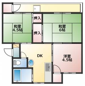 ココモ 103の間取り画像