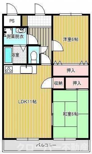 サンセール友愛 ３０３の間取り画像