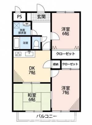 サンセール垂水 205の間取り画像