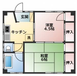 ローズマンション 202の間取り画像