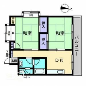 労住協第１１ビル １００１の間取り画像