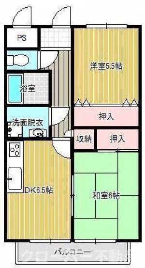 サンセール新居 ２０３の間取り画像