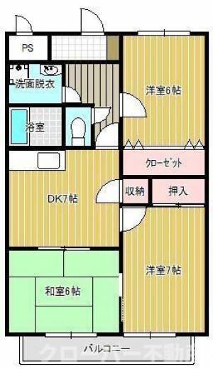 サンセール三条 ３０３の間取り画像