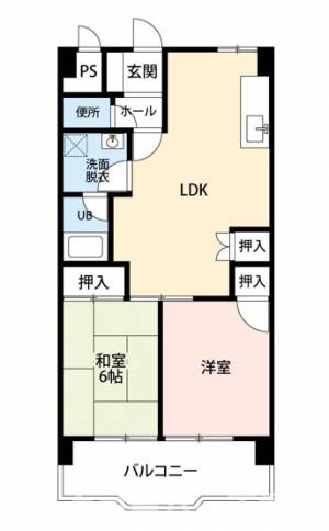 ニューセンチュリー 602の間取り画像