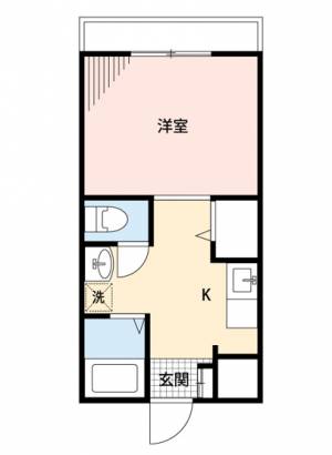 グランシャトー青山西棟 203の間取り画像