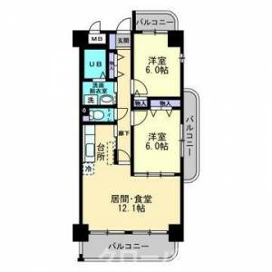 メゾンプロスペール ５０３の間取り画像