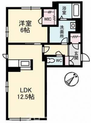 シャーメゾン南生野 103号室の間取り画像