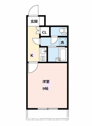 ベルトピア坂出Ⅱ 206の間取り画像