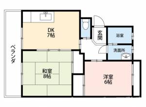 ピースフルマンション 302の間取り画像