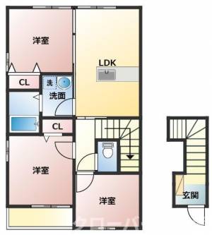 エメラルド 201の間取り画像