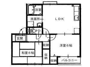 サンライズフジ１号地 １０１の間取り画像