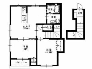 ルネス吉岡４０号地 ２０２の間取り画像