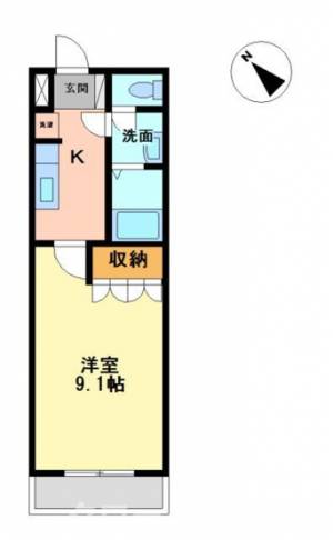 フェリス 101の間取り画像