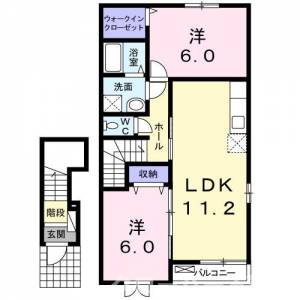 ラフテル 204の間取り画像