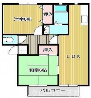 コンフォート田村 ２０１の間取り画像