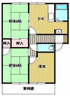 フレグランス北条 １０１の間取り画像