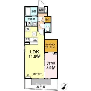 ビューメゾン 106の間取り画像