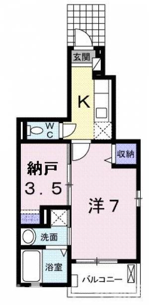 エルベッタ城東 101の間取り画像