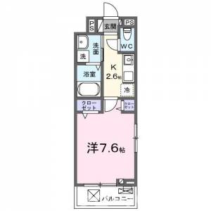 ヴィオレット 301の間取り画像