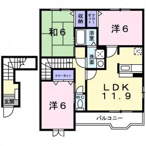 ベル・ソレイユＣ の間取り画像