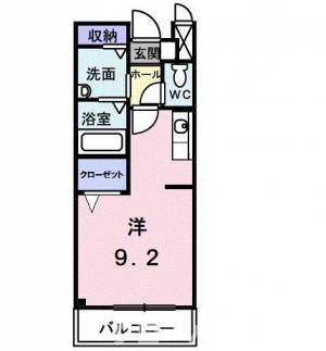 ちどり 202の間取り画像