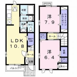 イーストコート別宮 101の間取り画像