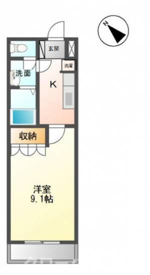 フェリス 205の間取り画像