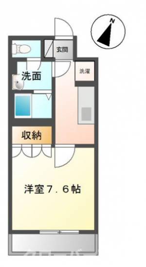 レスポワール善通寺 108の間取り画像