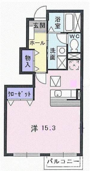 ヴィオラ・ハウスＨａＭａ 102の間取り画像