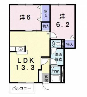 ラ・フォンダ　Ｃ 102の間取り画像