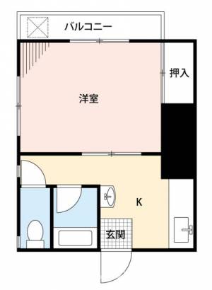 サンプラザ矢野 303の間取り画像