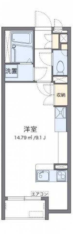 ミランダリゼやまのきた 107の間取り画像