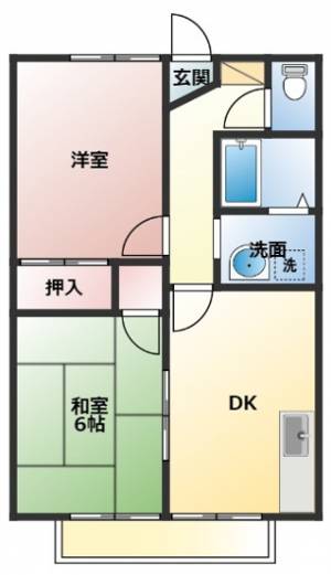 ピュアコートA 106の間取り画像