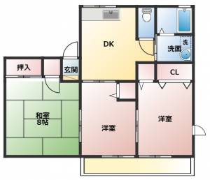 ピュアコートC 216の間取り画像