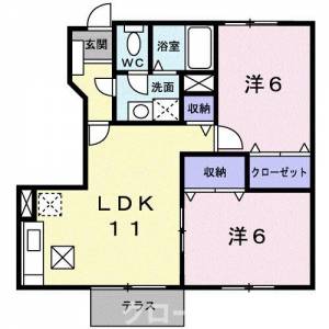 ファイン　ブラザー 102の間取り画像