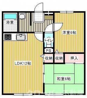 プレアデス Ａ１０１の間取り画像