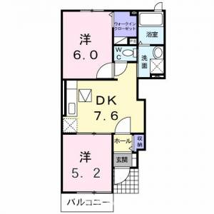 カサ・デ・ルーエ 103の間取り画像