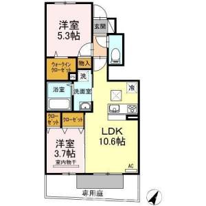 ビューメゾン 105の間取り画像