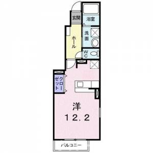 モダングレース　中津 101の間取り画像