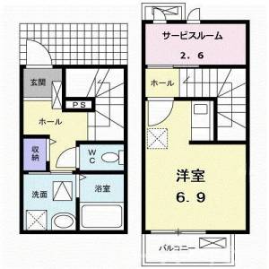 サンライズ・フジＣ 102の間取り画像