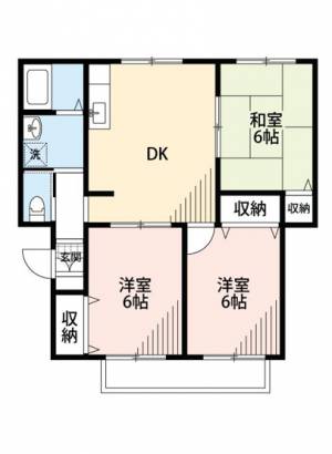 エスポワール飯野A 202の間取り画像