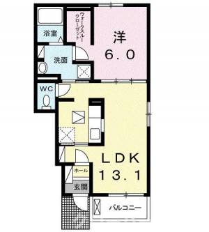 イルクォーレ 103の間取り画像