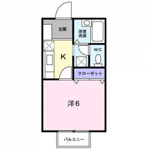 フレンド・元町 103の間取り画像