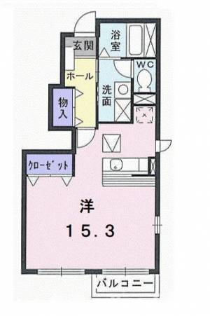 シェーンベルク土器Ｃ 101の間取り画像